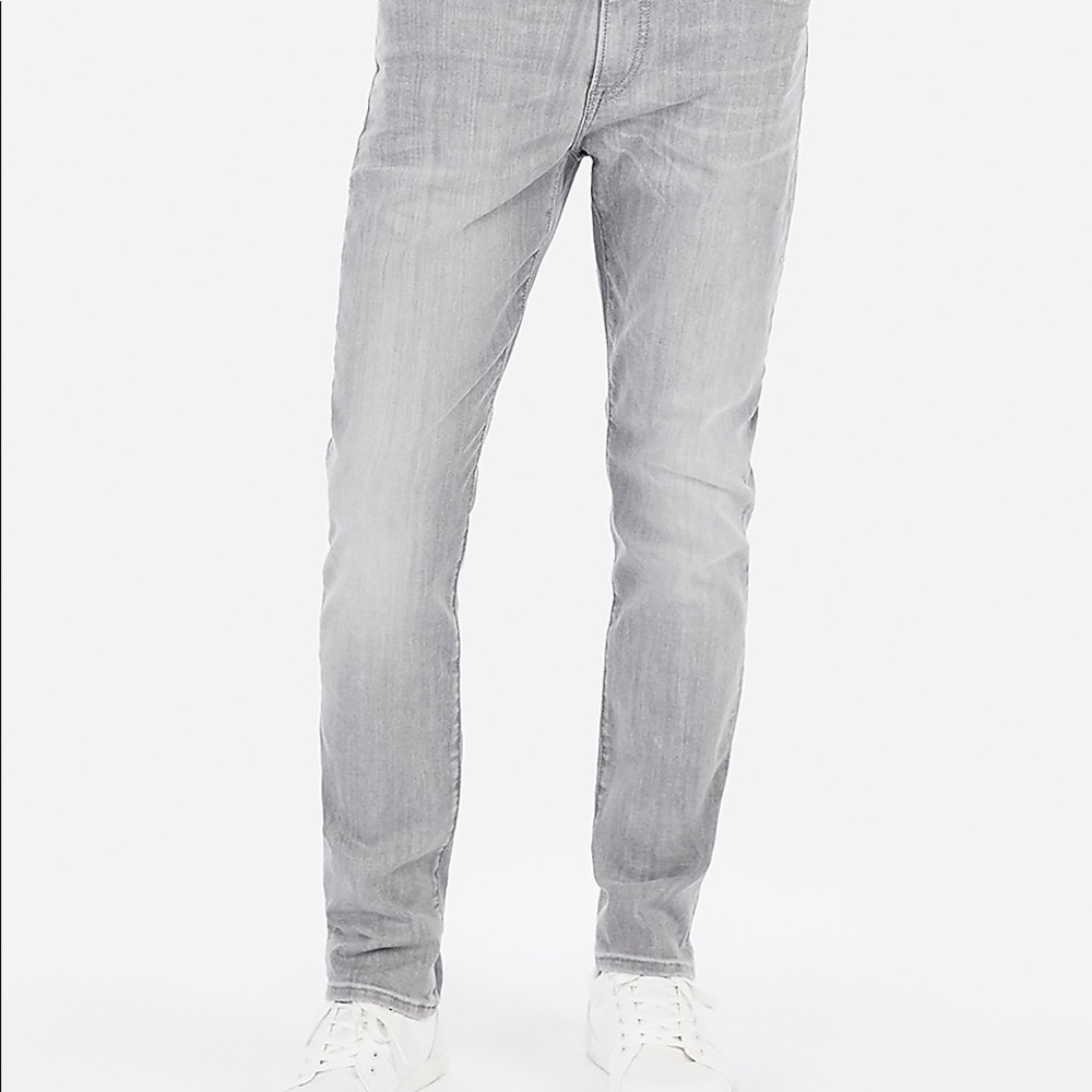 Slim Grey Hyper Stretch Jeans
